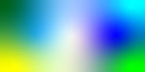 Dark Multicolor vector blurred backdrop. Vector abstract graphic design Banner Pattern background web template.  Iridescent graphic template for placard, presentation, banner, brochure.