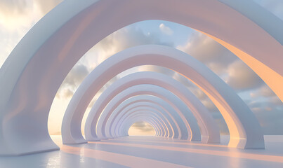 Obraz premium building with sky