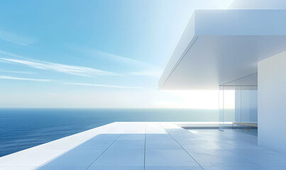 Obraz premium building with sky