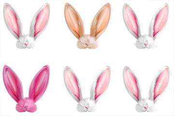 Obraz premium Isolated Easter Bunny Ears 