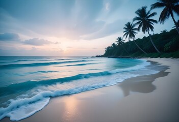 Beautiful sea beach photo