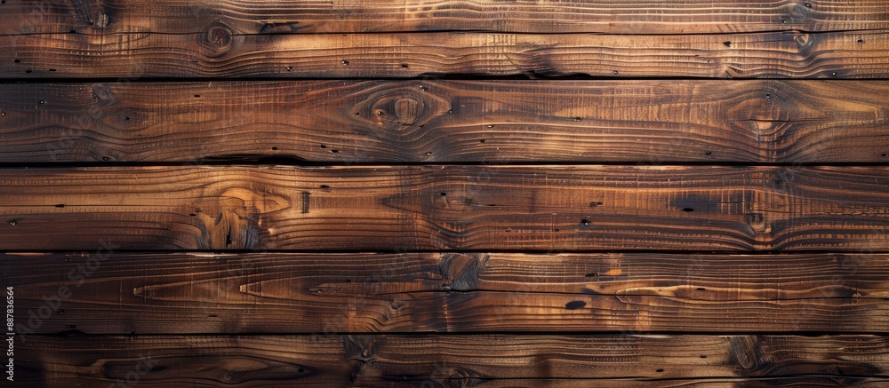 Aufkleber wooden plank with copy space image for background texture