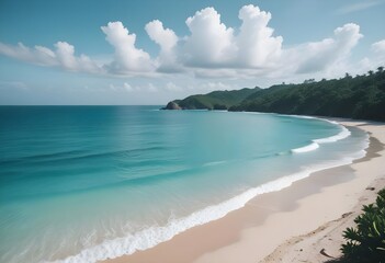 Beautiful sea beach photo