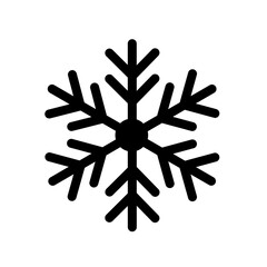 Cold icon vector with simple design.snowflake icon