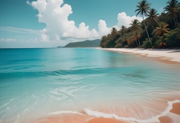 Fototapeta premium Beautiful sea beach photo