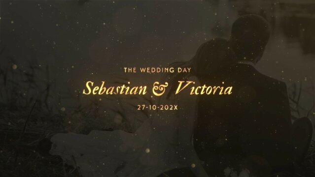 Gold Wedding Title