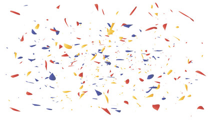 Silver serpentine.Colorful serpentine and confetti   Winter season borders, realistic serpentine with glowing lights.Transparent background in png file. Shiny ribbons set for holiday design.