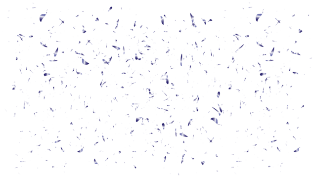 Multicolored light effect and zigzag ribbons falling from above on streamer. Sparkling fireworks glitter bursting in various shapes to celebrate and anniversary party concept.