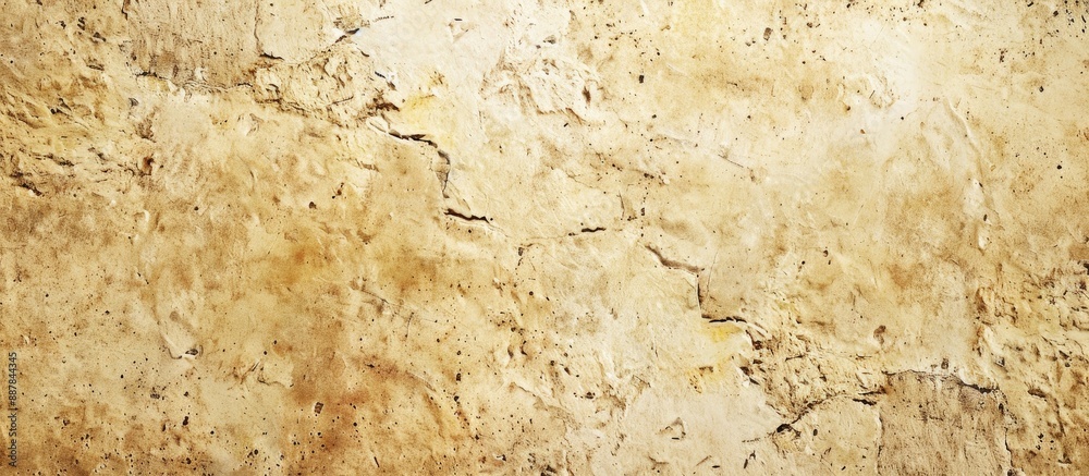 Fototapete Beige limestone texture with clear space for images. with copy space image. Place for adding text or design