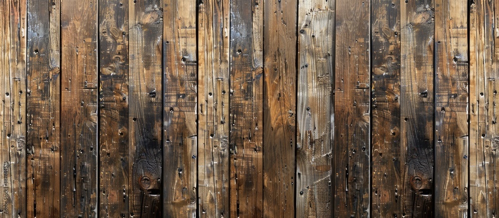 Poster a free wood plank texture background with copy space image for product or advertising design is incl