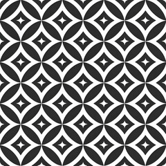 black and white seamless pattern