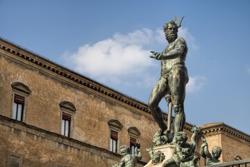 bologna, italien - neptunbrunnen an der piazza del nettuno © ArTo