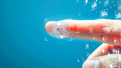 High-resolution fingerprint scanning with digital enhancements