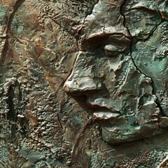 bromze copper background