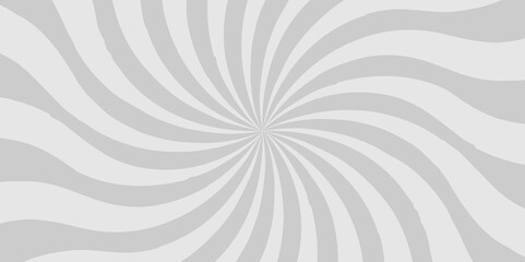 	
Abstract white sun rays sunburst backdrop background. Modern seamless retro vintage burst sunrise sunbeam element spiral striped illustration sunray template wallpaper design.