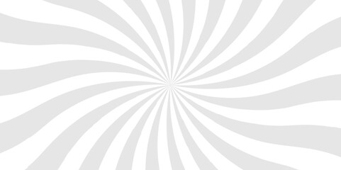 	
Abstract white sun rays sunburst backdrop background. Modern seamless retro vintage burst sunrise sunbeam element spiral striped illustration sunray template wallpaper design.