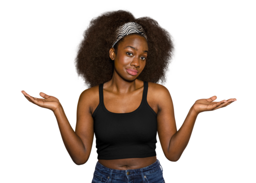 Women's tank top png sticker, fashion transparent background