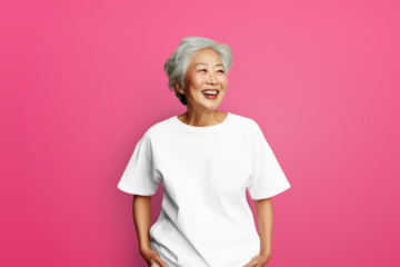 T-shirt png transparent mockup