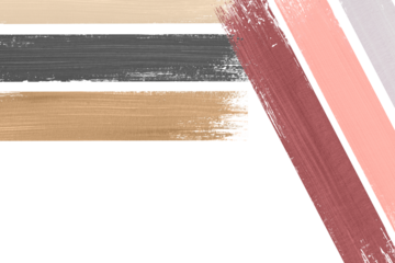 Pastel acrylic brush strokes transparent png