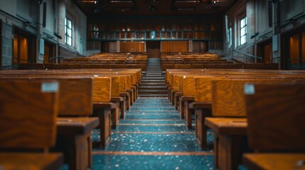 Fototapeta premium Lecture Hall Interior