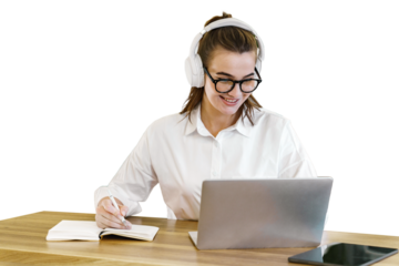 Female students can use laptops and tablets to study online, cutting out the need for physical classrooms.