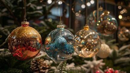 Obraz premium Christmas Ornaments