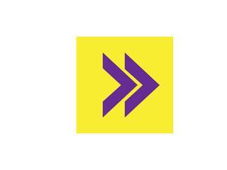 Double Arrow icon illustration