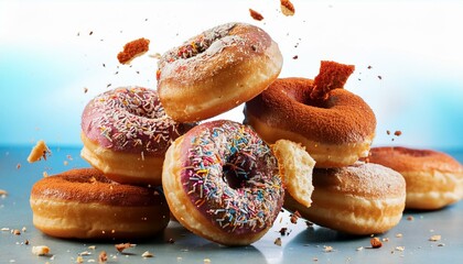 "crispy smashed Donuts :A Quick and Delicious Baked Treat"