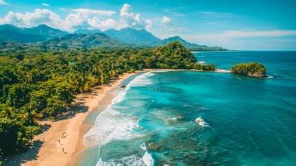 Fototapeta premium Island Beach Paradise