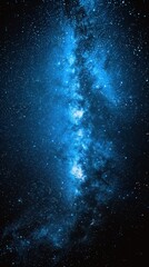 Fototapeta premium a stunning image of the milky way galaxy against a dark sky
