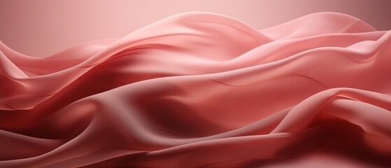 Obraz premium Chiffon Material Structure Background - Generative AI