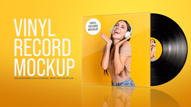 Vinyl Record Mockup