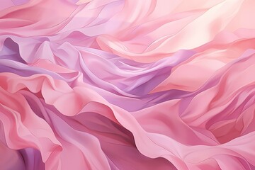 Chiffon Material Structure Background - Generative AI