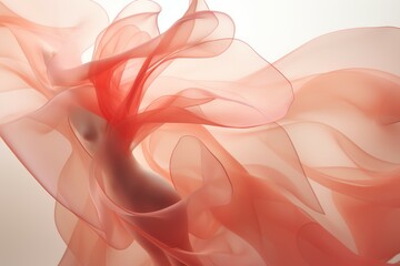 Obraz premium Organza Material Structure Background - Generative AI