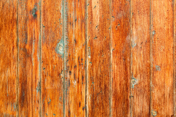 Naklejka premium Weathered wooden wall texture