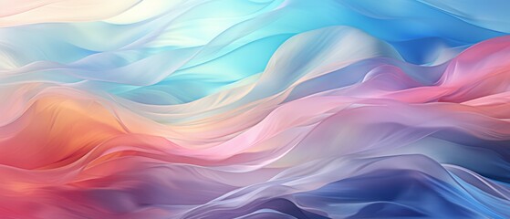 Fototapeta premium Organza Material Structure Background - Generative AI