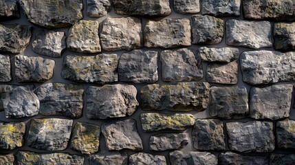 Naklejka premium Antique wall stones for backdrop