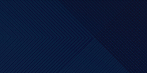 Dark blue background. Modern line stripes curve abstract presentation background. Luxury paper cut background. Abstract decoration, golden pattern, halftone gradients, 3d Vector illustration