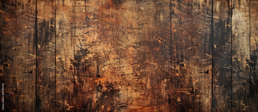 Poster grunge wood texture with abstract features on a copy space image