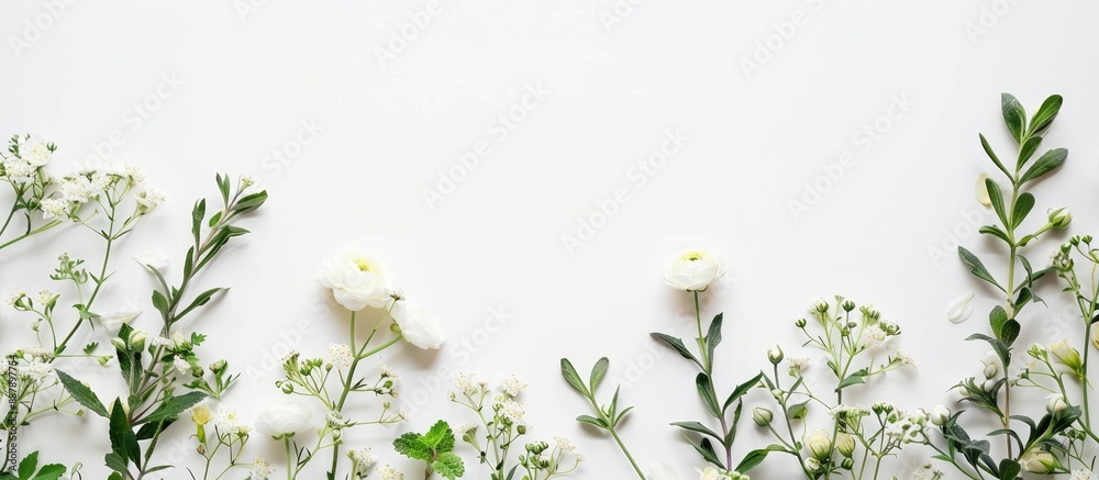 Aufkleber White backdrop showcasing various bits with copy space image
