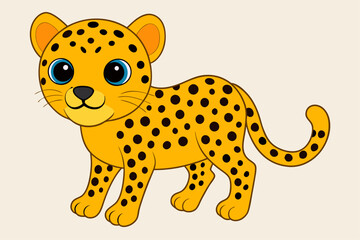 Stunning Cheetah Graphic Design Element for Creative Projects. Stunning cheetah graphic. Perfect for digital and print use.