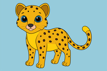 Stunning Cheetah Graphic Design Element for Creative Projects. Stunning cheetah graphic. Perfect for digital and print use.