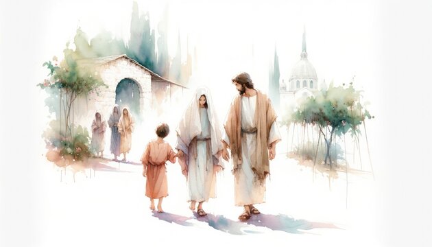 When Jesus was twelve, he went back to Nazareth, and lived in submission to his parents. Luke 2:40-52