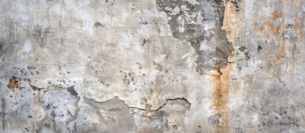 Poster Cement surface with a grungy concrete texture ideal for a copy space image