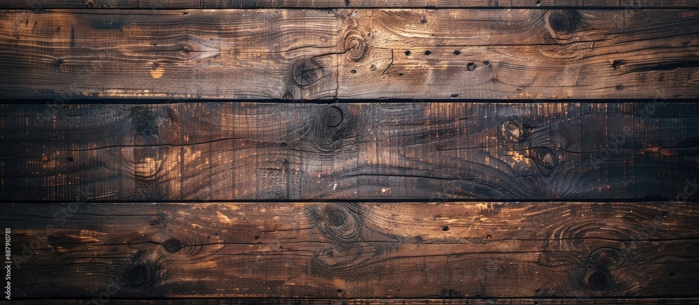 Poster a free wood plank texture background with copy space image for product or advertising design is incl