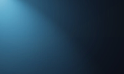 Dark blue gradient color background. Abstract dark blue background. Banner for advertise product on website. Space for text. Vector illustration.