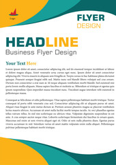 Flyer design business template.eps