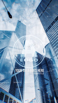 Flying Through The Logo