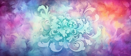 Damask Material Structure Background - Generative AI