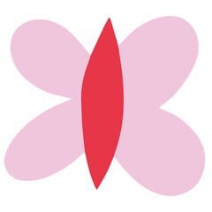 Modern Shape Butterfly